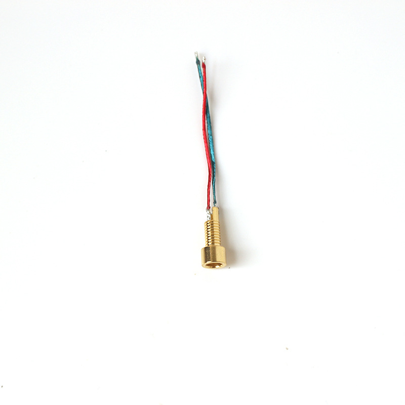 Solderable Pin Socket Female MMCX Pure Copper Gold-plated Built-in Thread Nut Headphone Accessories
