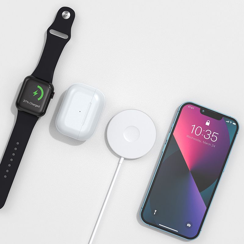 C21 wireless charger for Apple phone watch headset magnetic three-in-one wireless charger