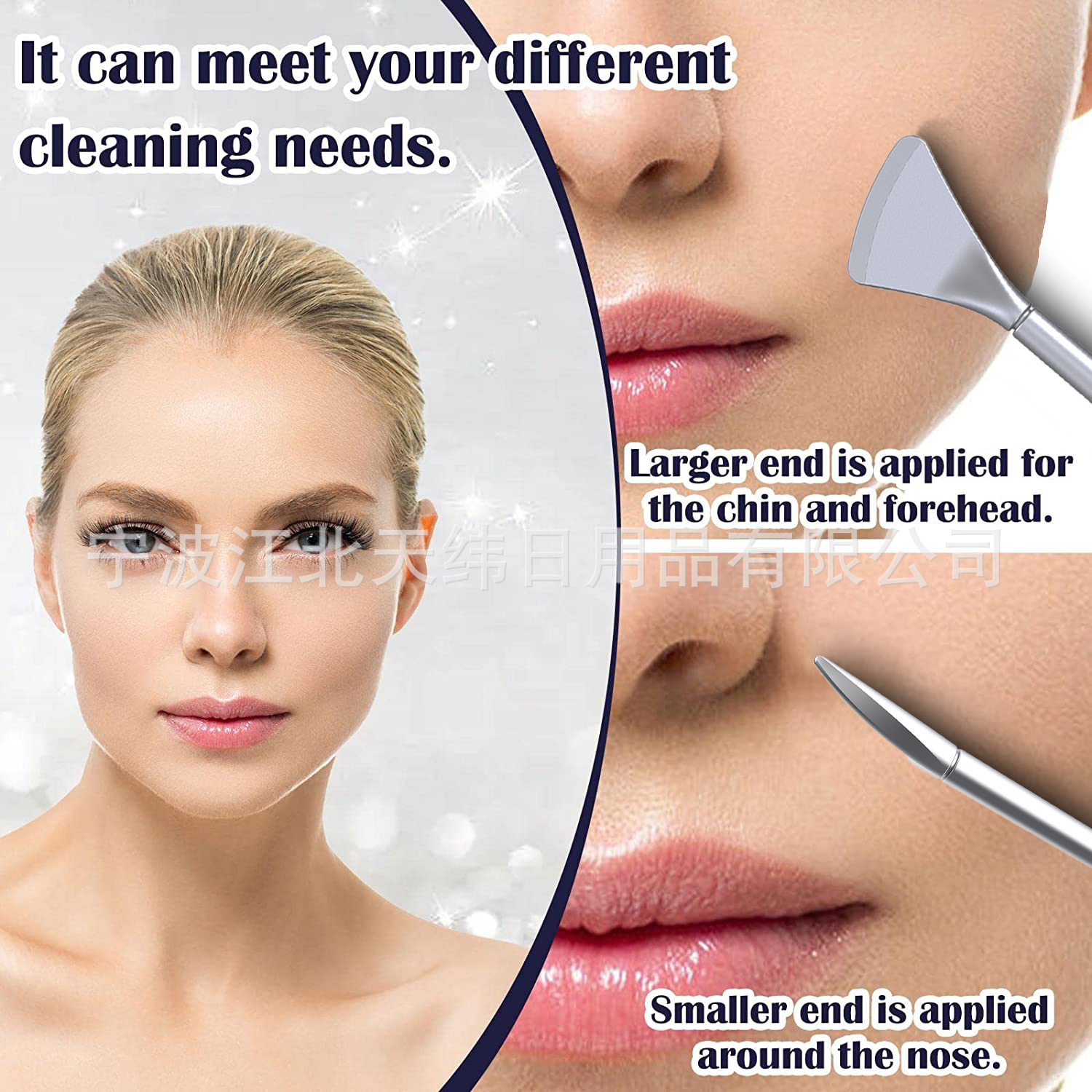 24 New Stainless Steel Pore Cleaner Spatula Acne Pimple Blackhead Beauty Cleaning Tool Blackhead Remover with Color Box