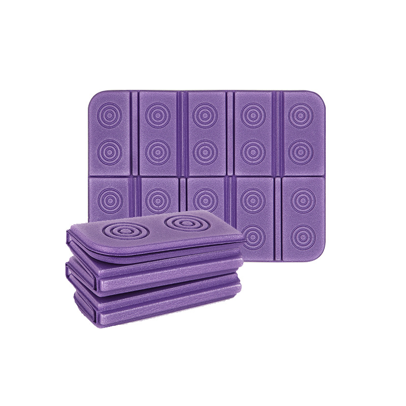 Outdoor 10-Fold XPE Foldable Cushion Ultra-Light Ultra-Small Portable Seat Cushion Elderly Park Butt Pad Washable