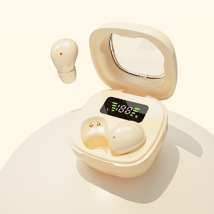 2025 New Bluetooth Earphone Wireless Noise Cancelling High Sound Quality Sports Ultra Long Battery Life Y19 Sleep Earphone