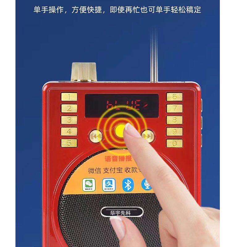 Strictly Selected Bluetooth Multi-functional with Card Slot Radio Opera Player Loud Volume FM Broadcast Portable Amplifier