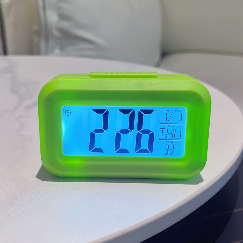 Mini Electronic Alarm Clock Countdown Desktop Night Light Digital Clock Portable Student Children Small Alarm Clock Electronic Watch