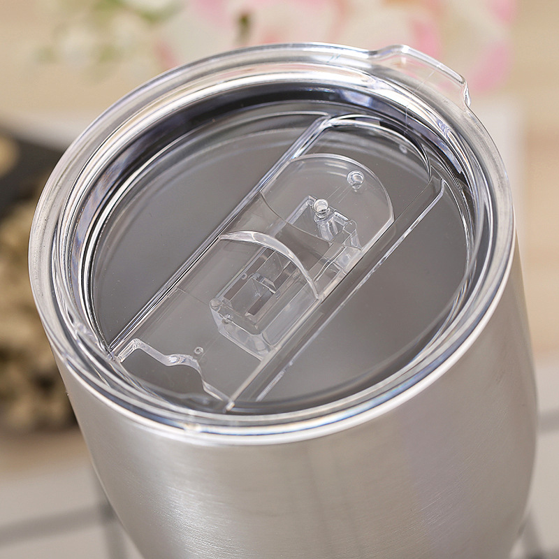 304 stainless steel goblet wine glass double-layer vacuum insulated champagne cocktail cup