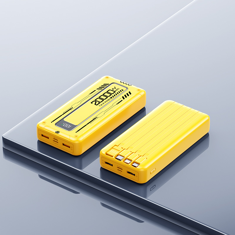 Shared 22.5W New PD Fast Charging 20000mAh Power Bank Cable Mobile Power Supply 10000
