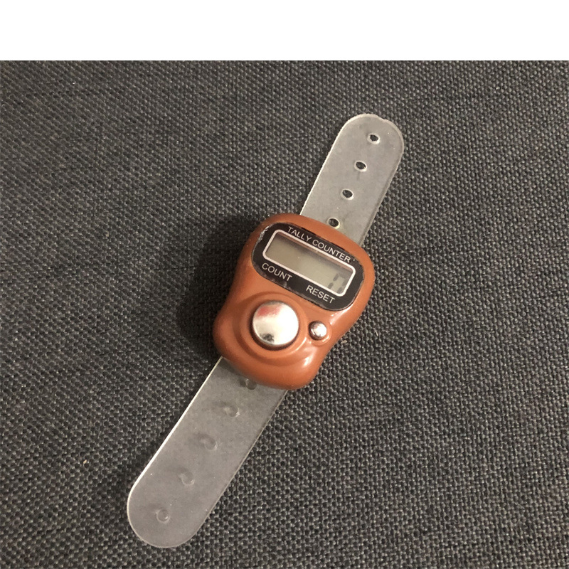 戒指手动计数器     裸机巧克力色