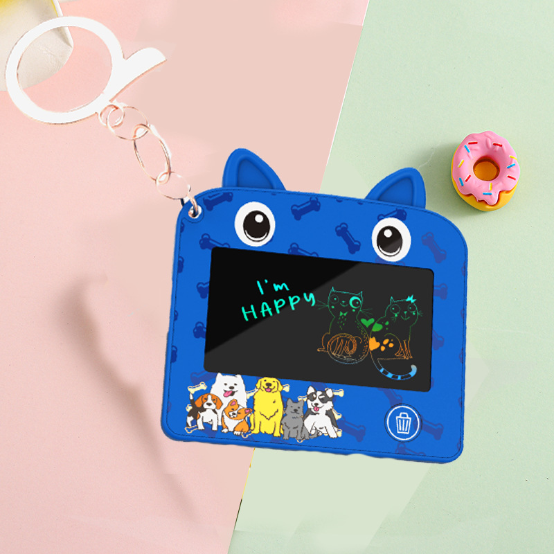 Cartoon Mini Drawing Board Small Keychain Cartoon Small Drawing Board Cute Backpack Pendant Small Gift Toy