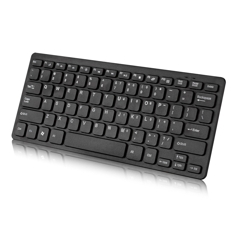 Thin Chocolate Notebook External Wired Keyboard Multimedia USB Interface Keyboard