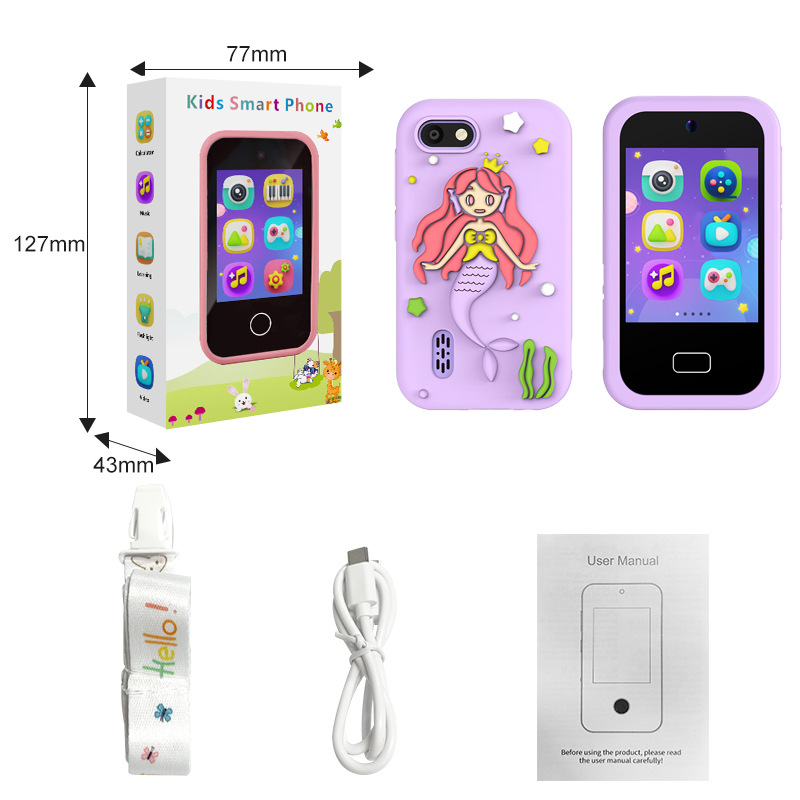 New private mold phone camera children's photo video cartoon game music toy