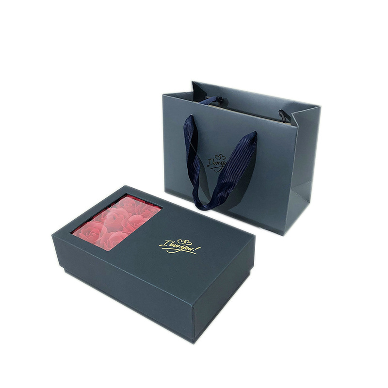 Accessories rose gift box six-pack necklace box bracelet box ring box holiday gift candy box