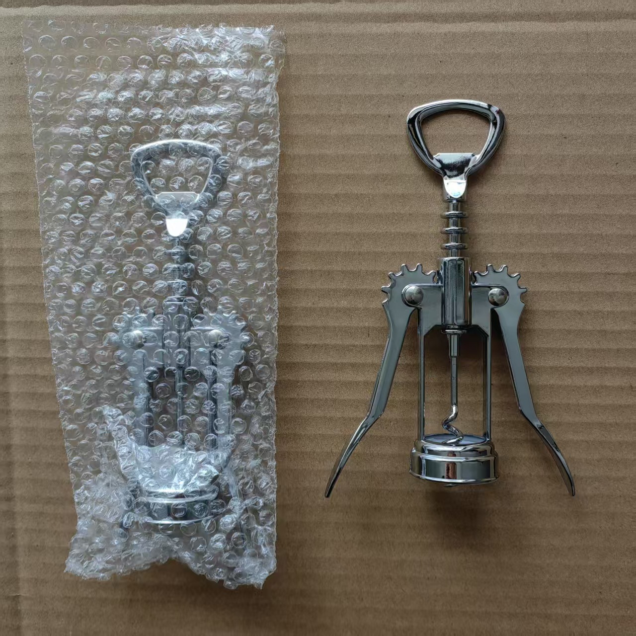 Fuhua Red Wine Opener Stainless Steel Drill Wine Opener Wine Knife Red Wine Corkscrew Opener Gift