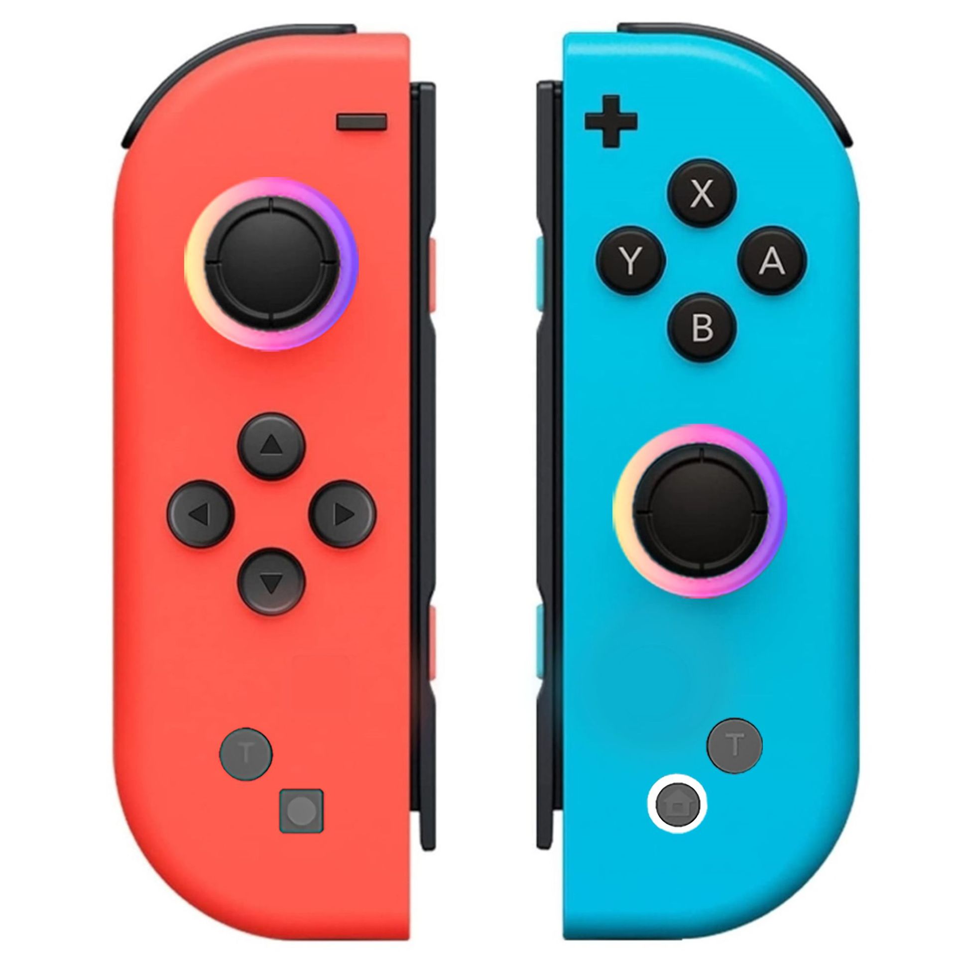 joycon controller NS left and right controller with six-axis vibration motion sensing switch controller joystick RGB light ring JC172