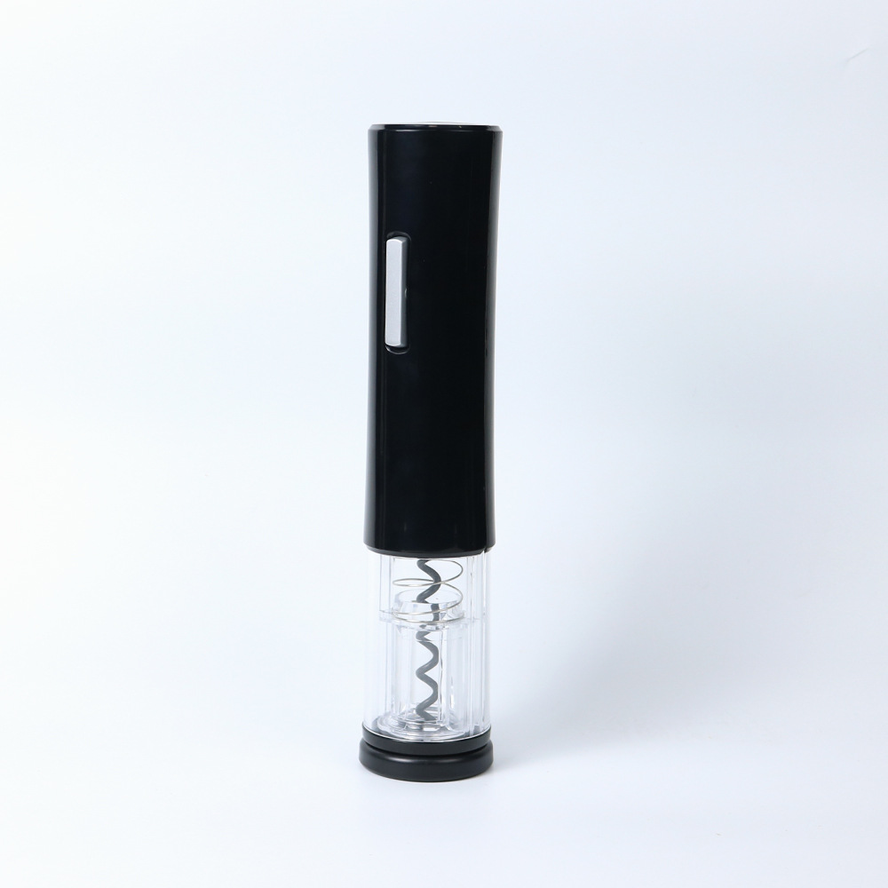 New 2022 Electric Red Wine Opener Simple Black Silver Opener Home Tool