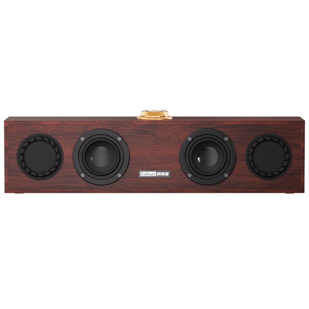 Home sound effect wooden Bluetooth speaker desktop computer notebook USB subwoofer speaker high sound quality