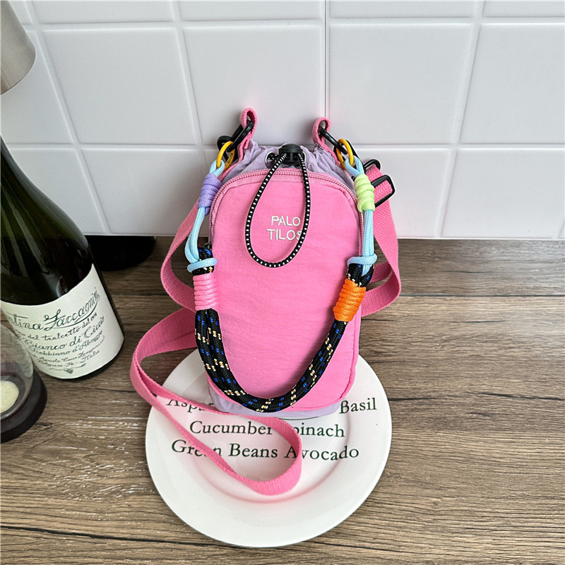 2026 Summer New Orange Portable Phone Bag Small Bag Outdoor Cycling Single Shoulder Crossbody Bag