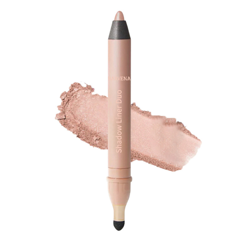 TK 2-in-1 Eyeliner Pen Create Eye Makeup Silky Smooth Eyeliner Natural Color