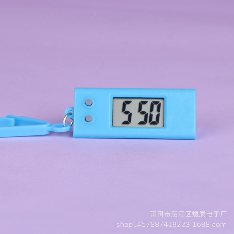 Student Exam Electronic Watch Men's and Women's Gift Small Hanging Watch Electronic Watch Keychain Backpack Hanging Watch Electronic Watch