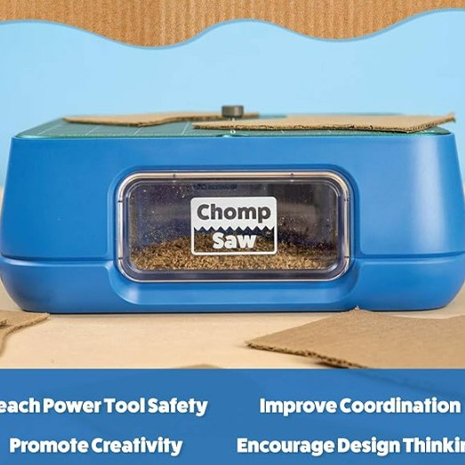 Safety Saw | Ultimate Children's Safe Cardboard Cutting Power Tool Educational Toy for Boys Girls 5+