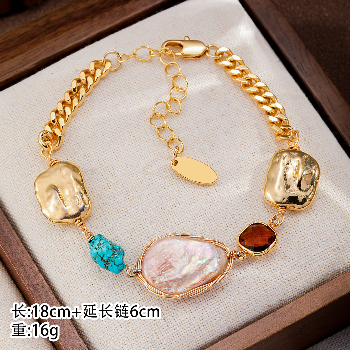 Milad Style Abalone Shell Bracelet Women Autumn Winter Bracelet Women Beaded Pearl Bracelet