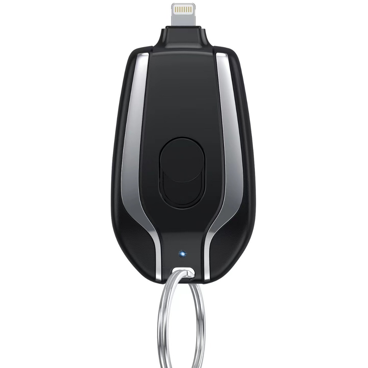 Mini Keychain Power Bank Pocket Portable Mobile Power Supply Wireless Portable 1200mAh Emergency Power