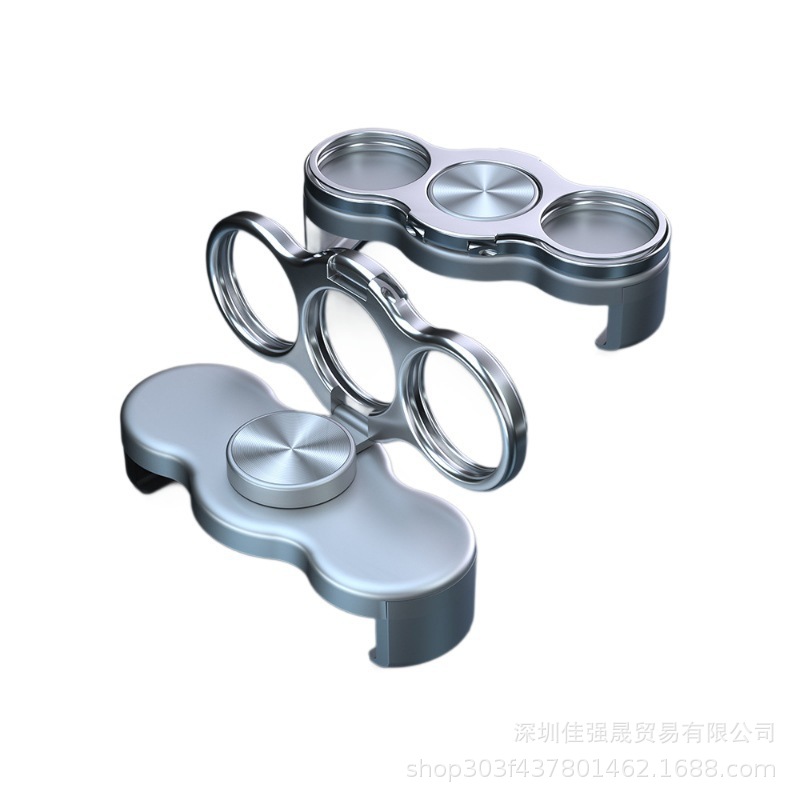 Three Finger Ring Magic Ring Stand Lazy Desktop Live Streaming Video Browsing Horizontal and Vertical Dual-purpose Multifunctional Stress Relief