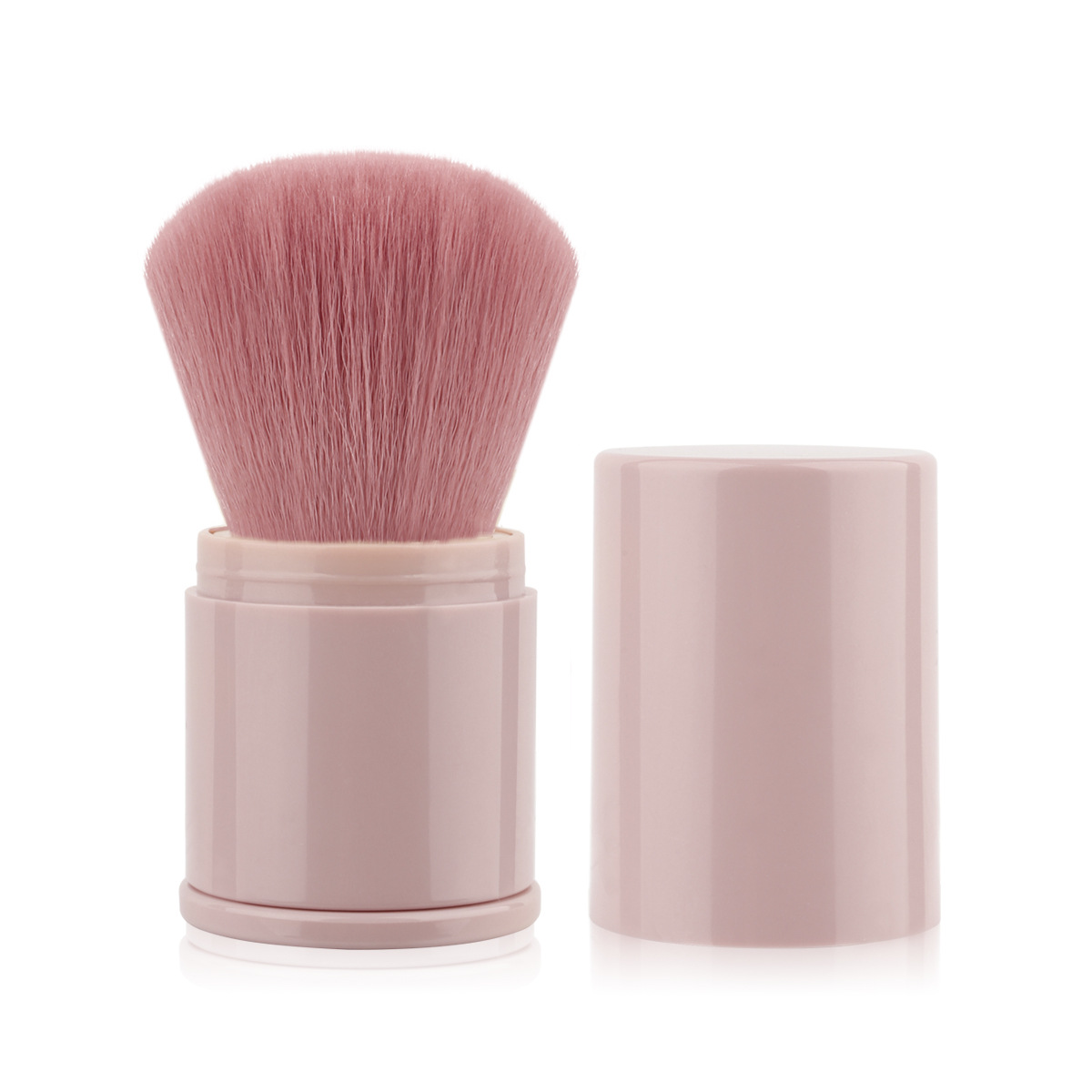 New Portable Telescopic Brush Makeup Brush Cangzhou Blush Brush Powder Brush Loose Powder Brush Multifunctional Cosmetic Tool