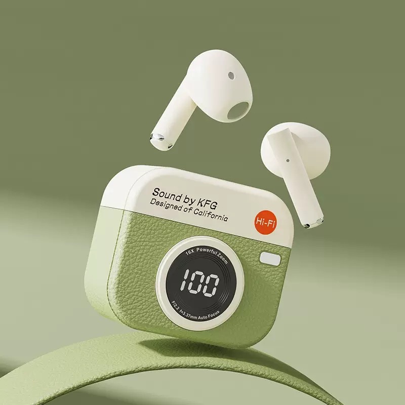 A98 Smart AI Translation Earphones Bluetooth Simultaneous Interpretation Multilingual Business Meeting Travel Portable Translator