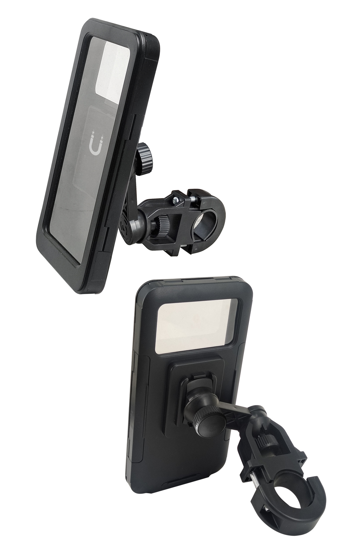 Waterproof car electric vehicle phone holder navigation charging holder delivery bike holder motorcycle rearview mirror holder