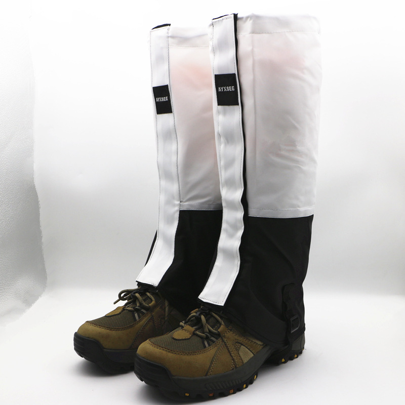 AYXSEE Outdoor Snow Gaiters Desert Sand-Proof Foot Covers Snow Town Anti-Snow Leg Gaiters Water-Repellent Mud-Proof Insect-Proof Hiking Gaiters