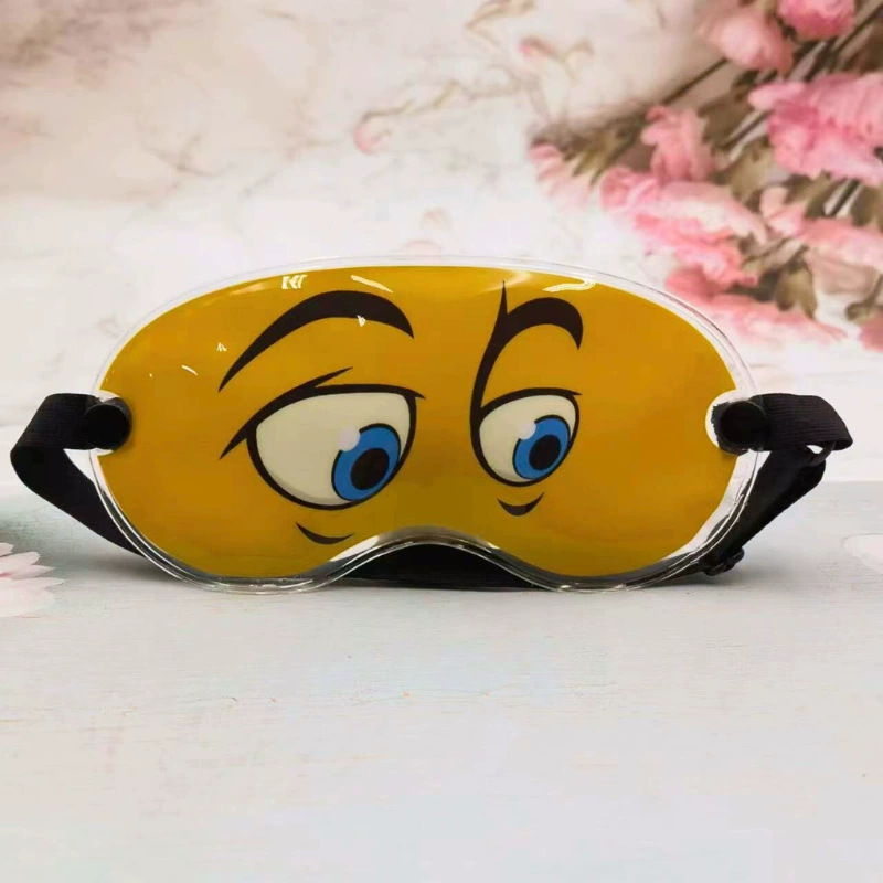 Cartoon fruit light-blocking eye mask, cold and hot compress ice eye patch, gel sleep ice eye mask, cold compress hot compress PVC