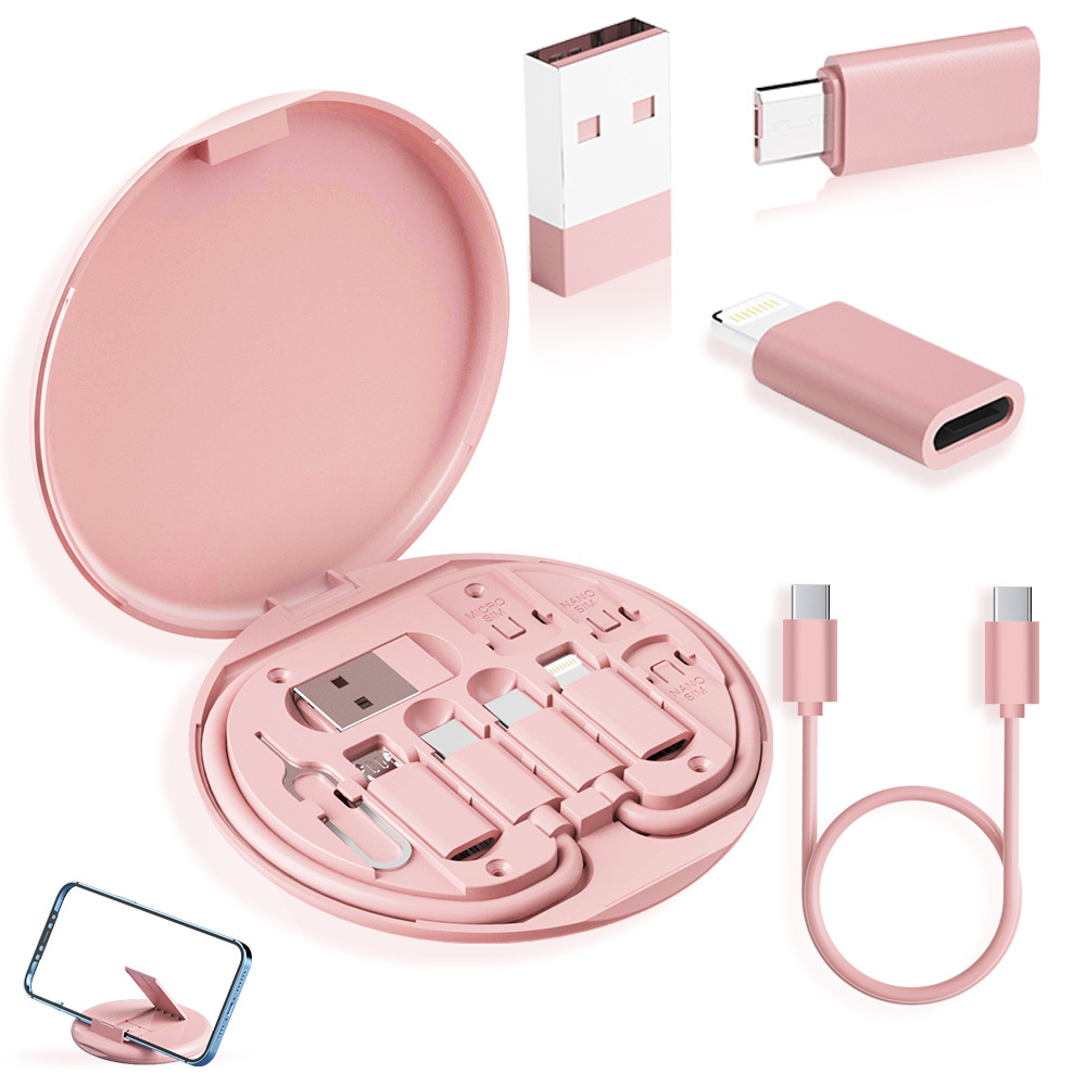 Xin Guanghui Magnetic Fast Charging Data Cable Foldable Portable Three-in-One Universal Box Type-C Charging Cable