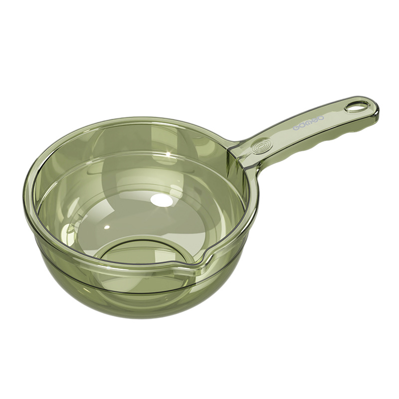 Transparent Water Ladle Plastic Large Thickened Water Scoop Home Hanging Large Capacity Bathroom Shower Water Dipper