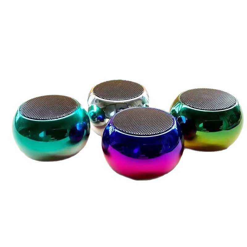 M3 Bluetooth Speaker Metal Small Steel Cannon Outdoor Portable Mini Small Loud Volume High Quality Bass Audio