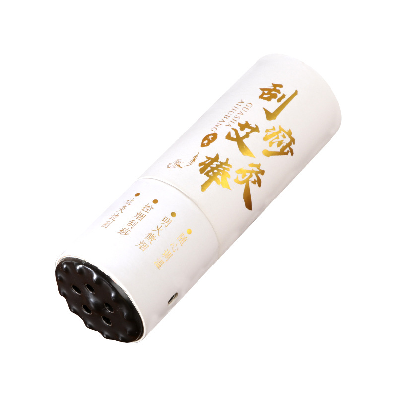 5ZW Stone Needle Scraping Moxibustion Stick Processing Custom Portable Handheld Warm Moxibustion Stick Facial Moxibustion Tool General Purpose Moxibustion