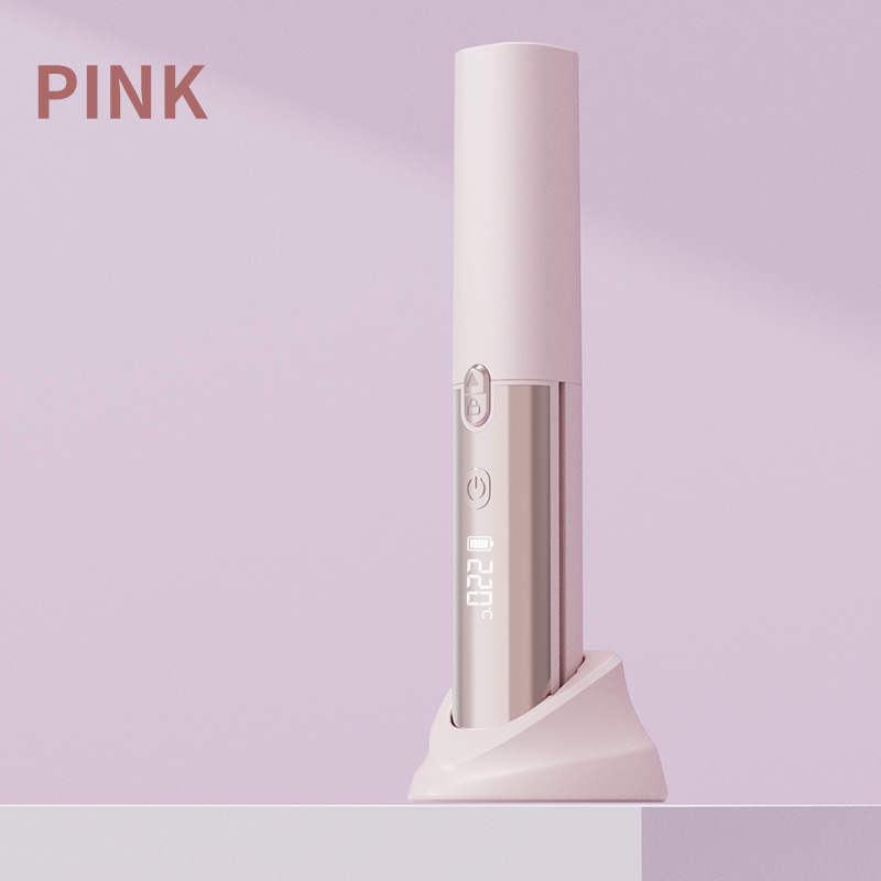 Exclusive wireless new charging straightener portable hair care non-damaging styling comb household straightening