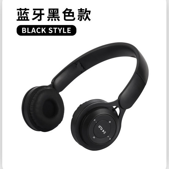 Y08 Wireless Stereo Bluetooth Card Headphone Headband Sports Noise Reduction Game Portable New