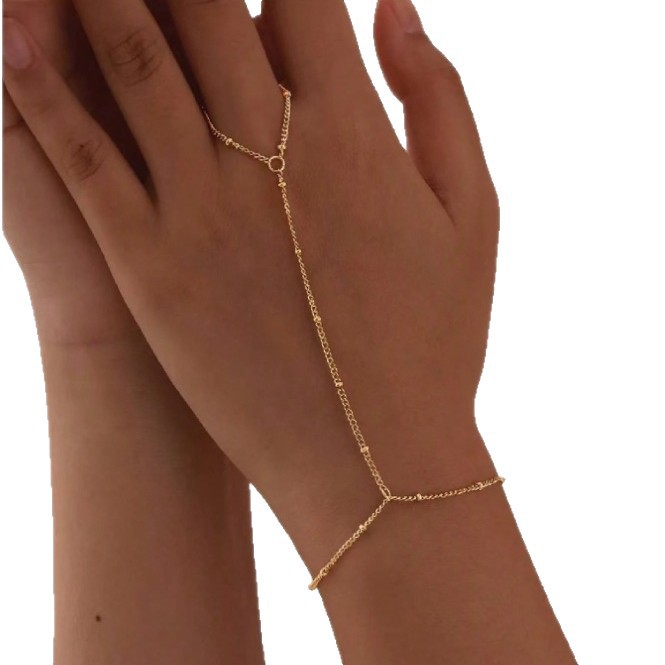 New Ring Bracelet Bracelet Y-Chain Geometric Bead Bracelet Wholesale