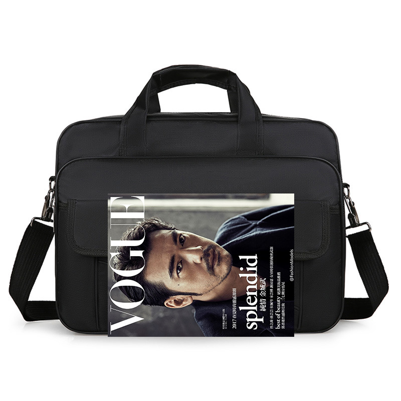 Oxford cloth men's 14 inch computer bag new single shoulder crossbody bag business briefcase casual sports hand backpack