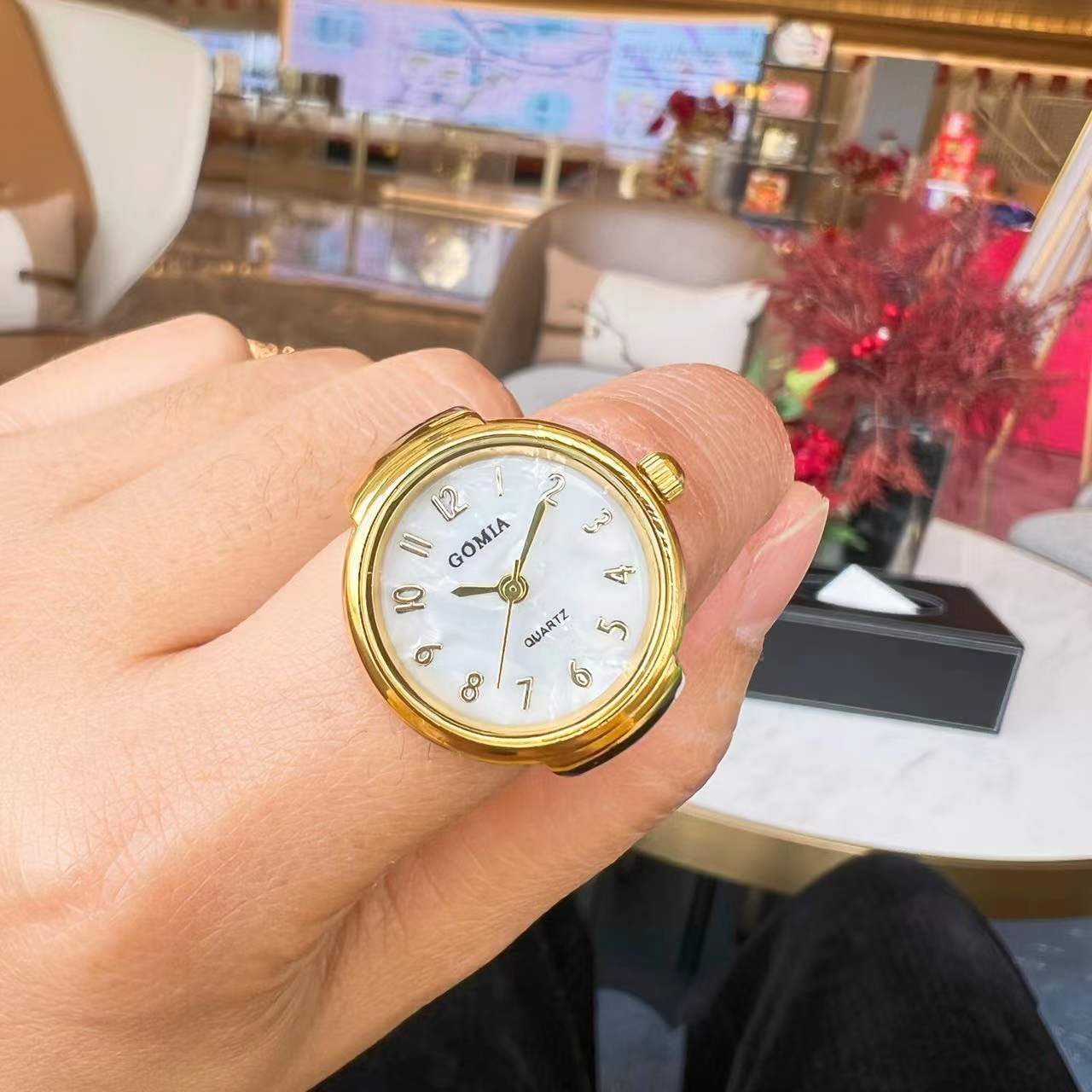 Domestic Movement Ring Watch Student Watch Accessory Finger Watch
