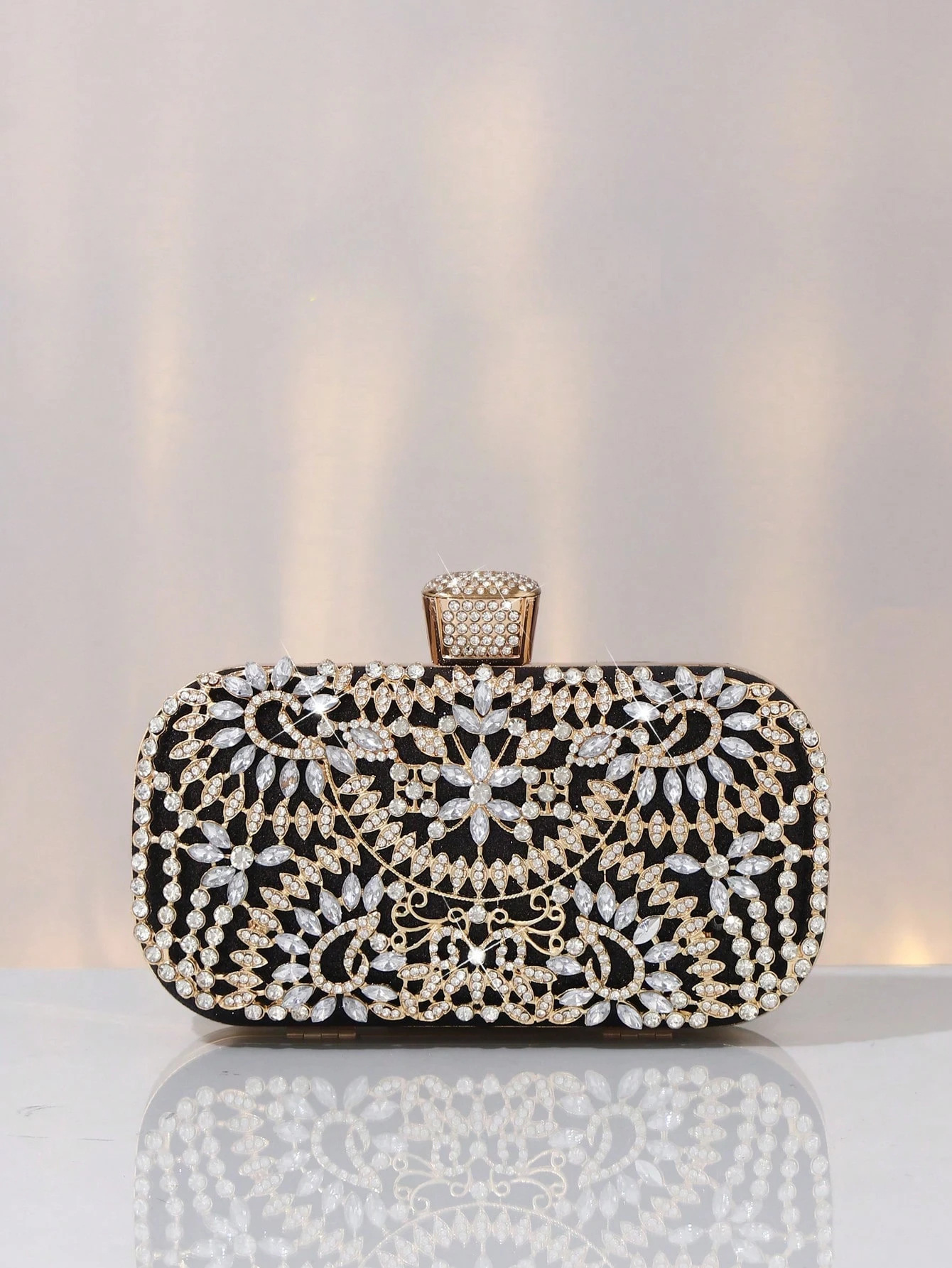 2025 New Evening Bag Women's Banquet Bag Crossbody Handbag Clutch Diamond Banquet Clutch Dress