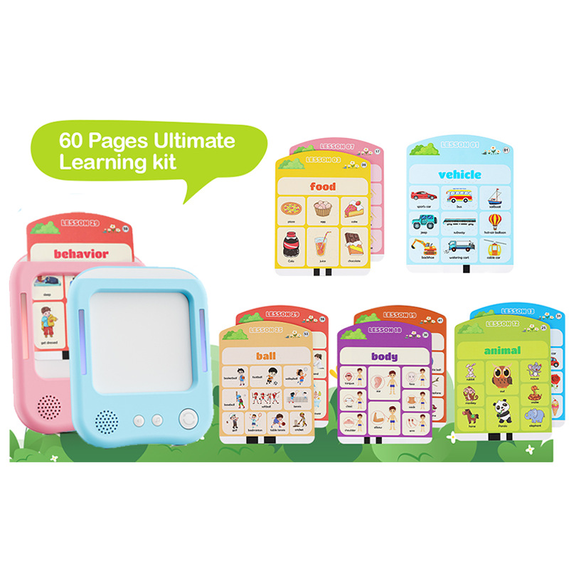 English Enlightenment Learning Sound Early Education Machine Intelligent Point Reading Card Insert Learning Machine Children's Educational Small Toy