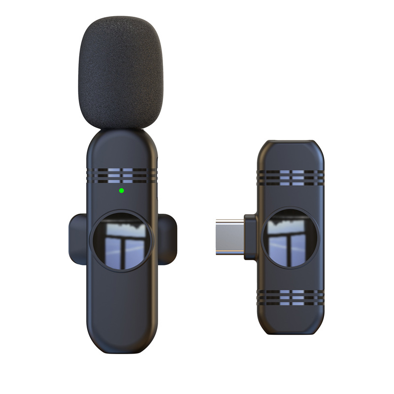 S65 New Private Mold Wireless Lavalier Microphone Short Video Recording Live Streaming Noise Reduction Mic