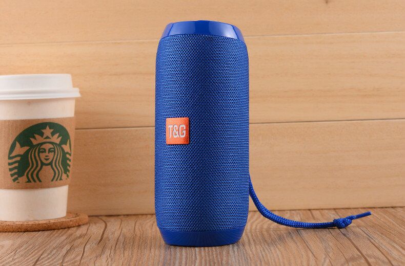 TG117 fabric Bluetooth speaker portable outdoor plug-in card subwoofer small audio home wireless speaker