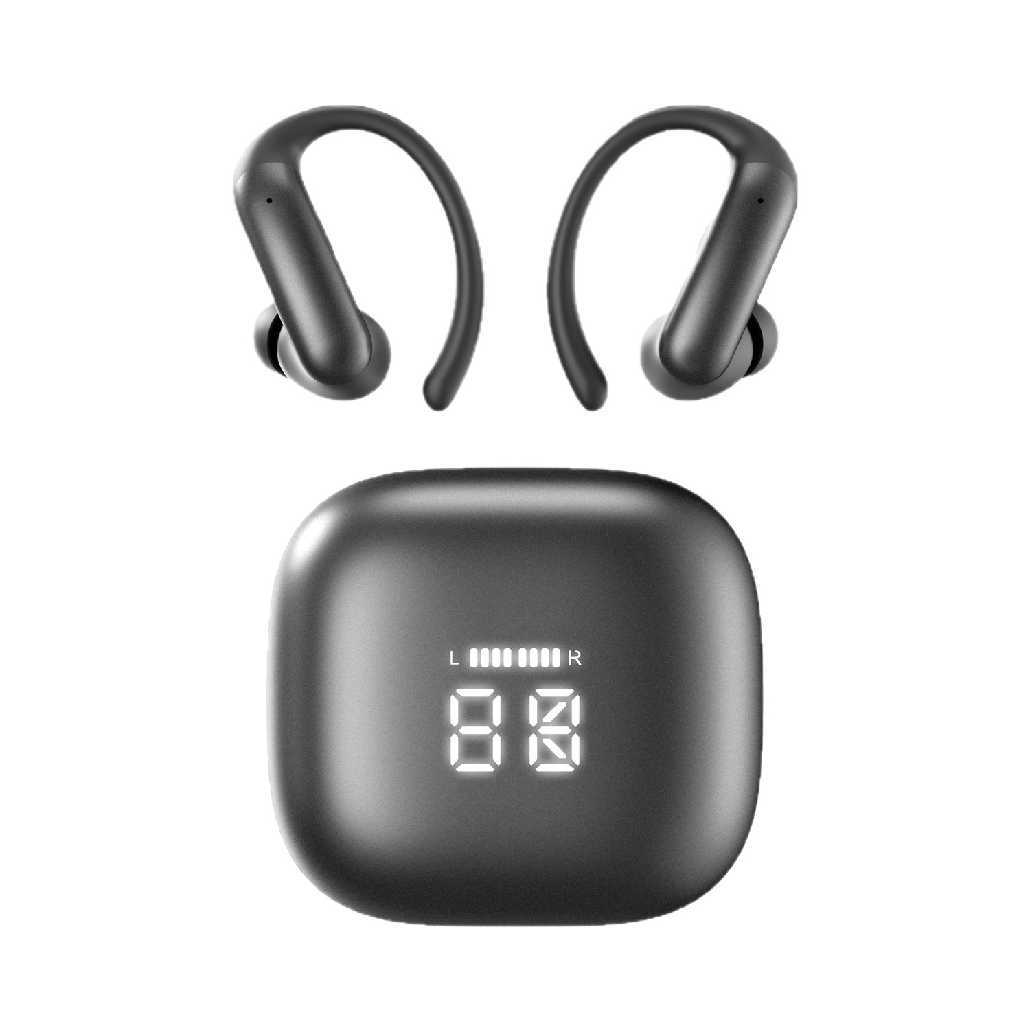 M145 Long Battery Life Hanging Ear and In-Ear Earphones Private Mold Low Latency Wireless Bluetooth Earphones