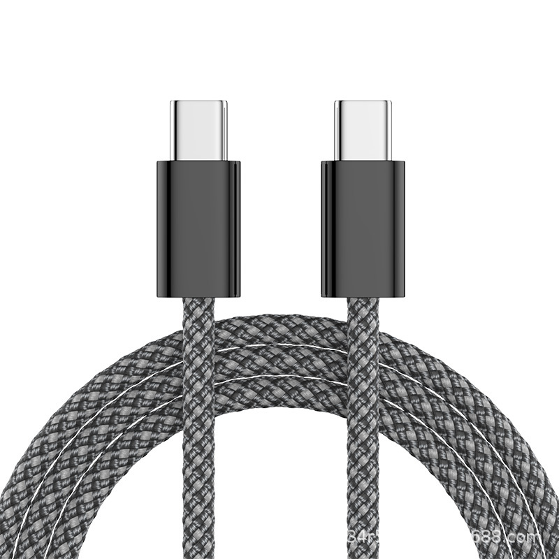 Type-C to Type-C 60W Data Cable for iPhone 15 16 Samsung Huawei Fast Charging Cable