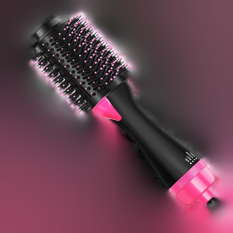 Negative Ion Hot Air Brush Lazy Blow Straight Curl Voluminous All-in-One Home Non-Damaging Styling Curling Iron
