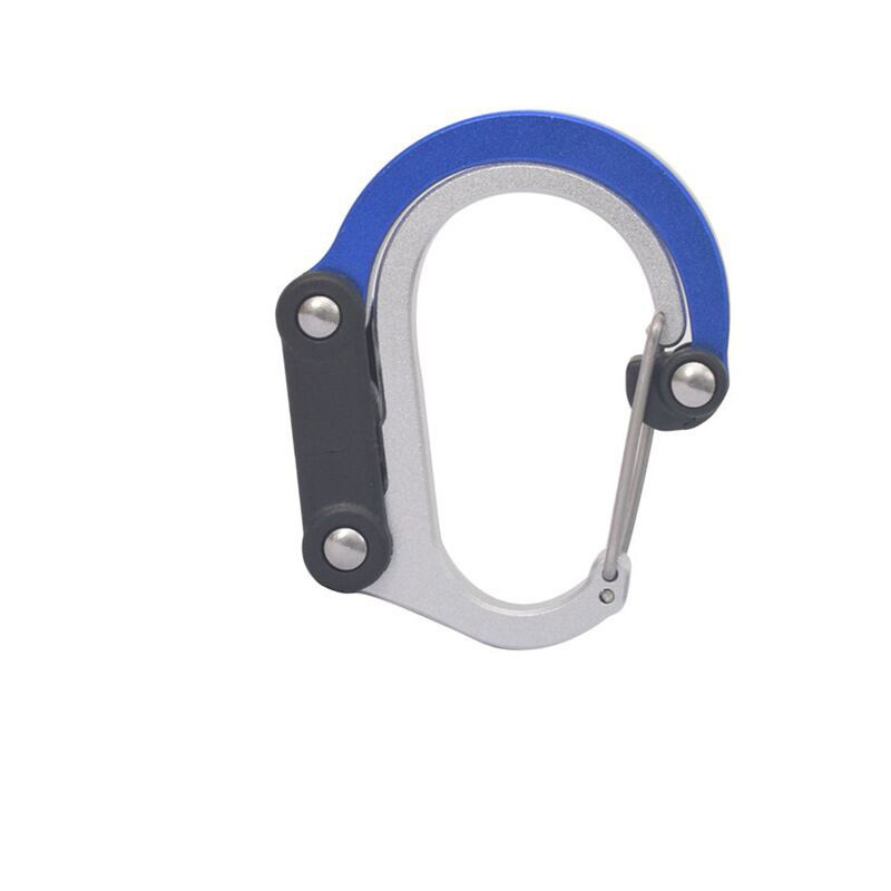D-Shape Carabiner Aluminum Alloy Quick Hook Outdoor Sports Equipment Tool Multi-Functional Safety Outdoor Climbing Carabiner