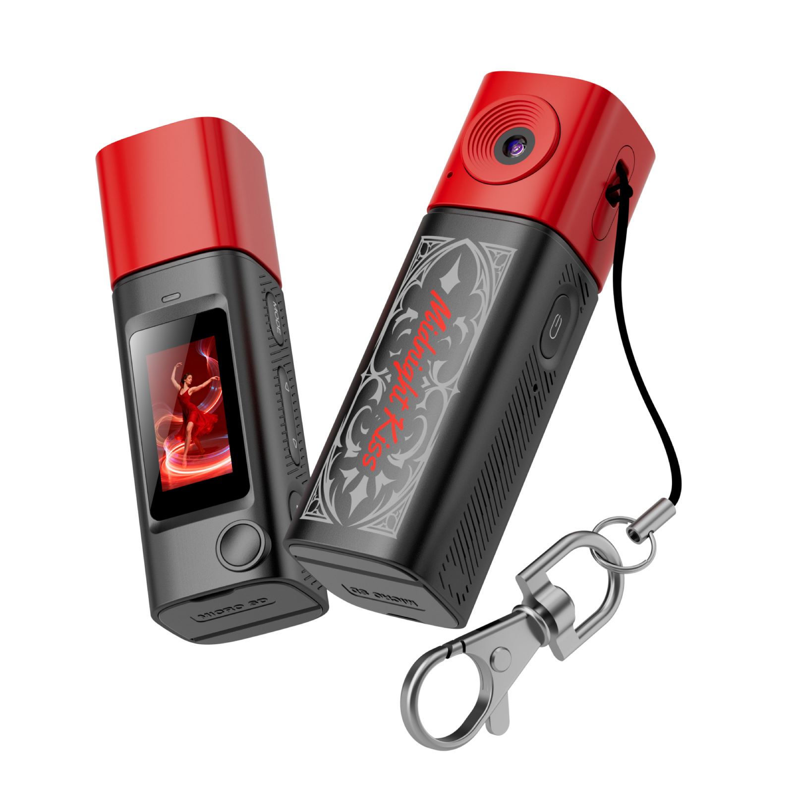 New Mini Camera Portable Thumb Camera Outdoor Shooting HD Pendant Camera Children Gift Toy