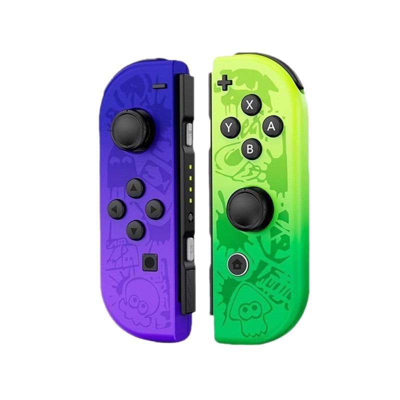 Switch joycon left and right separate controller Splatoon 3 with wrist strap with wake-up vibration