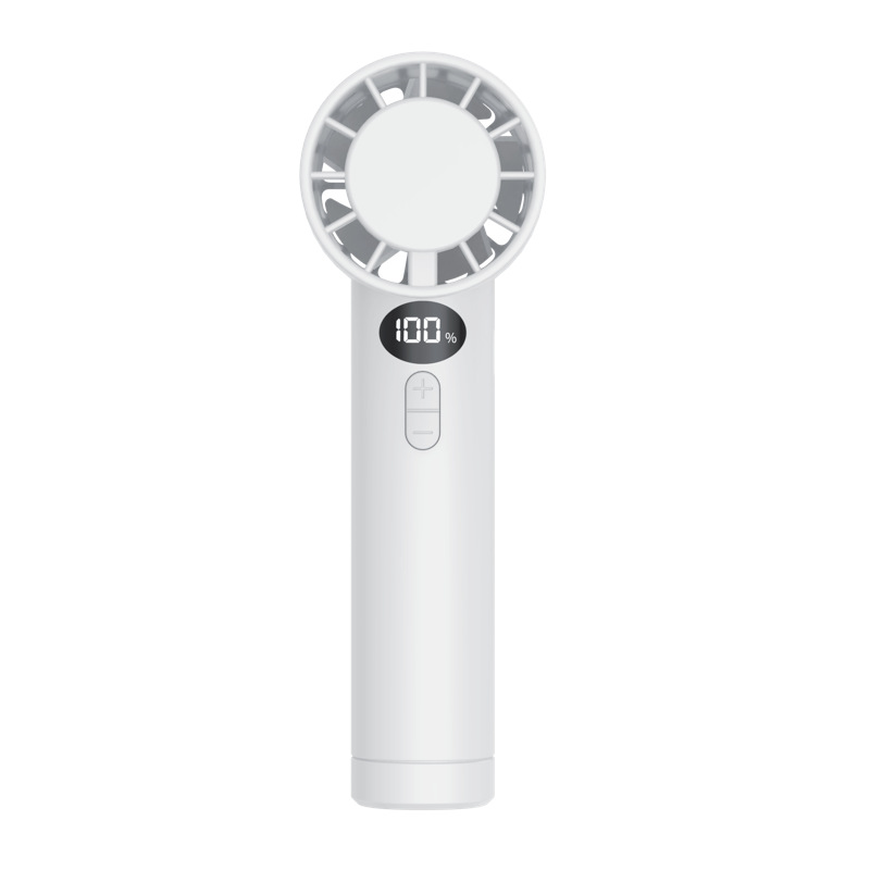 New Handheld Fan 100 Gears Strong Wind Long Battery Life Violent Fan USB Charging Mini Silent Small Fan
